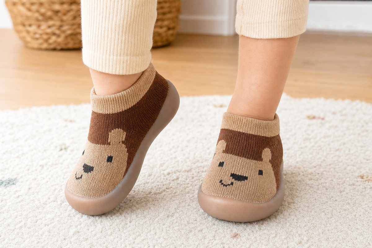 A soft upper that moves with them