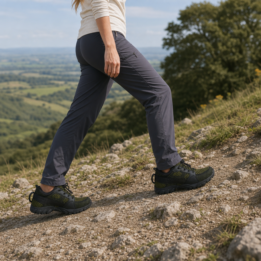 Sore feet after an hour on the path