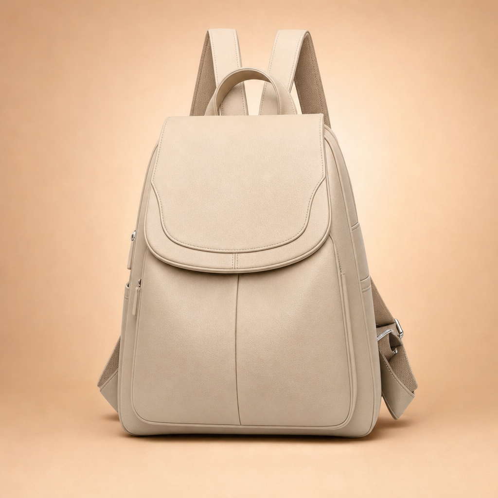 Vaultora anti-theft backpack Beige