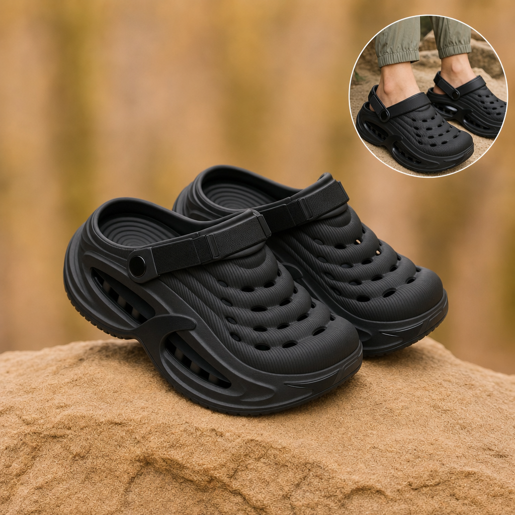 Cloudova clogs in black