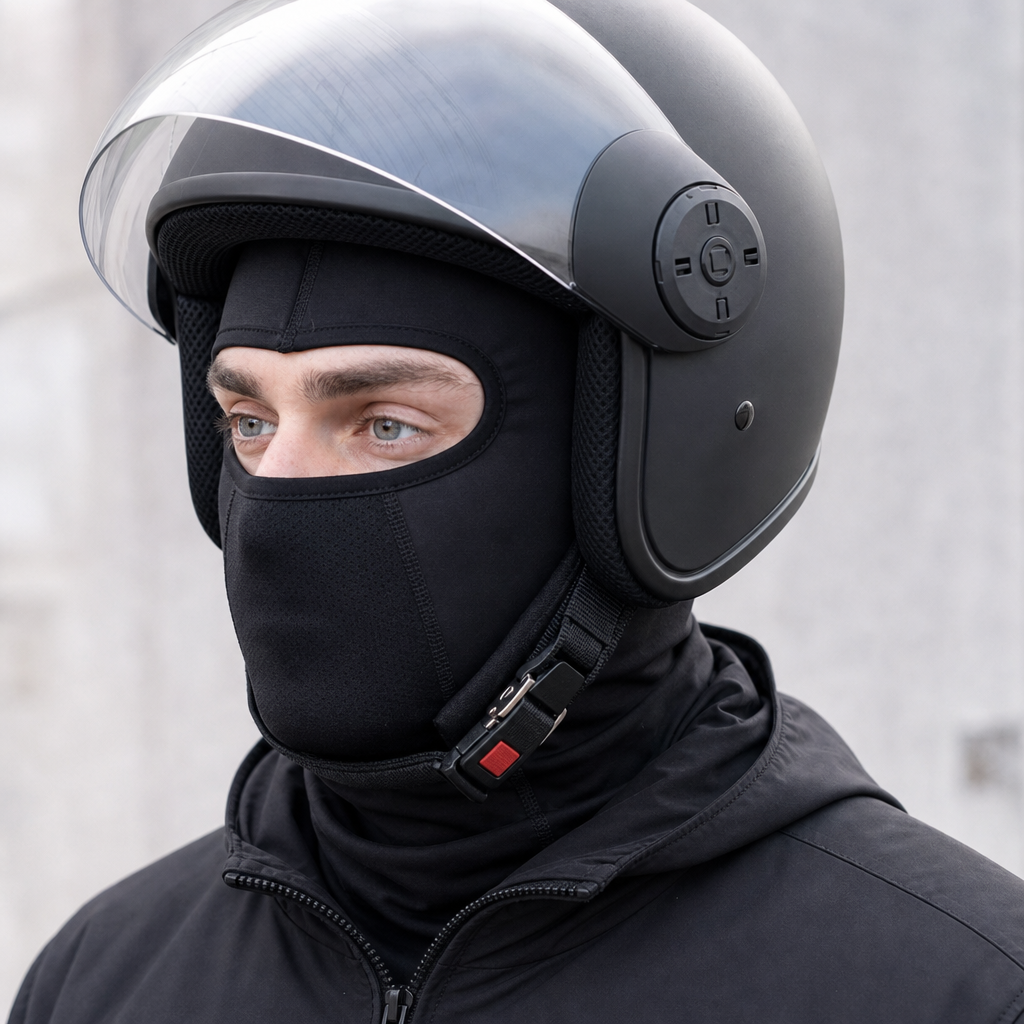 Built to fit under your helmet