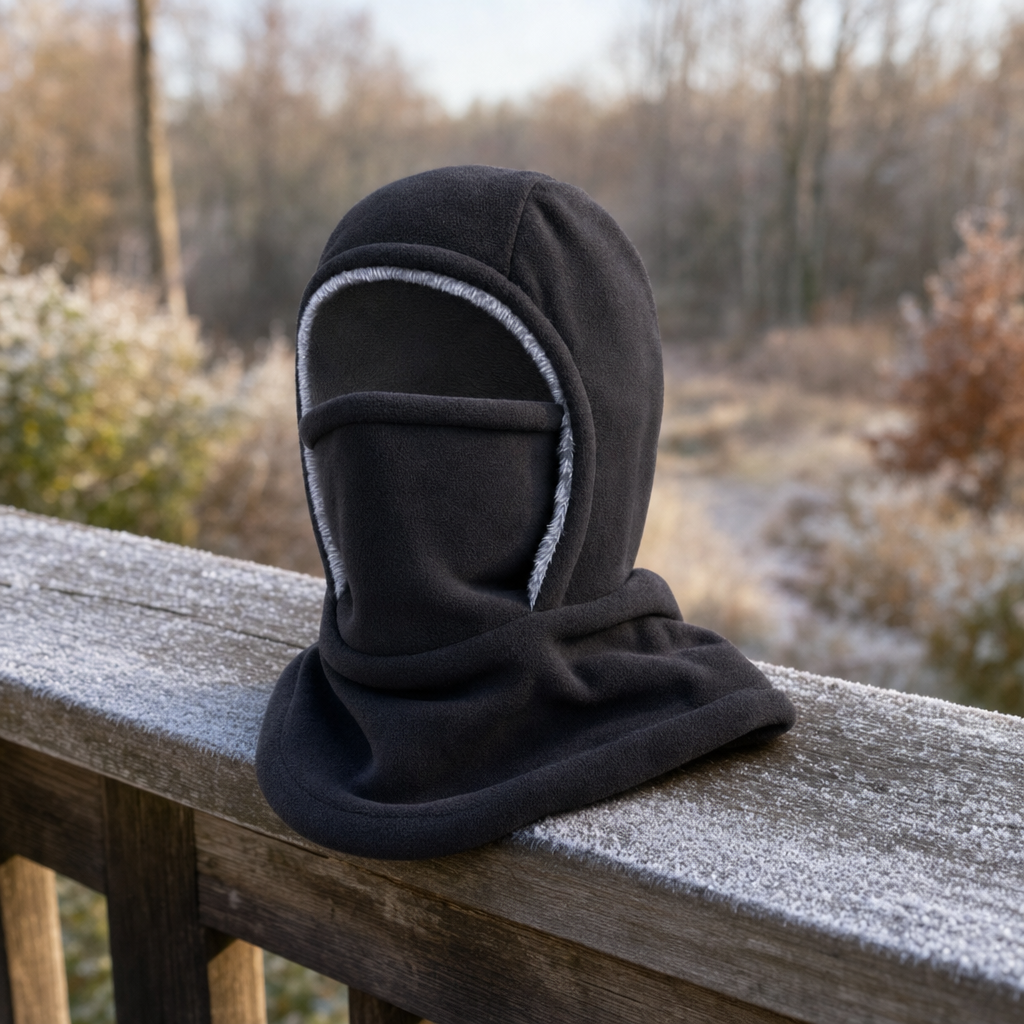 Nordix fleece balaclava close-up detail