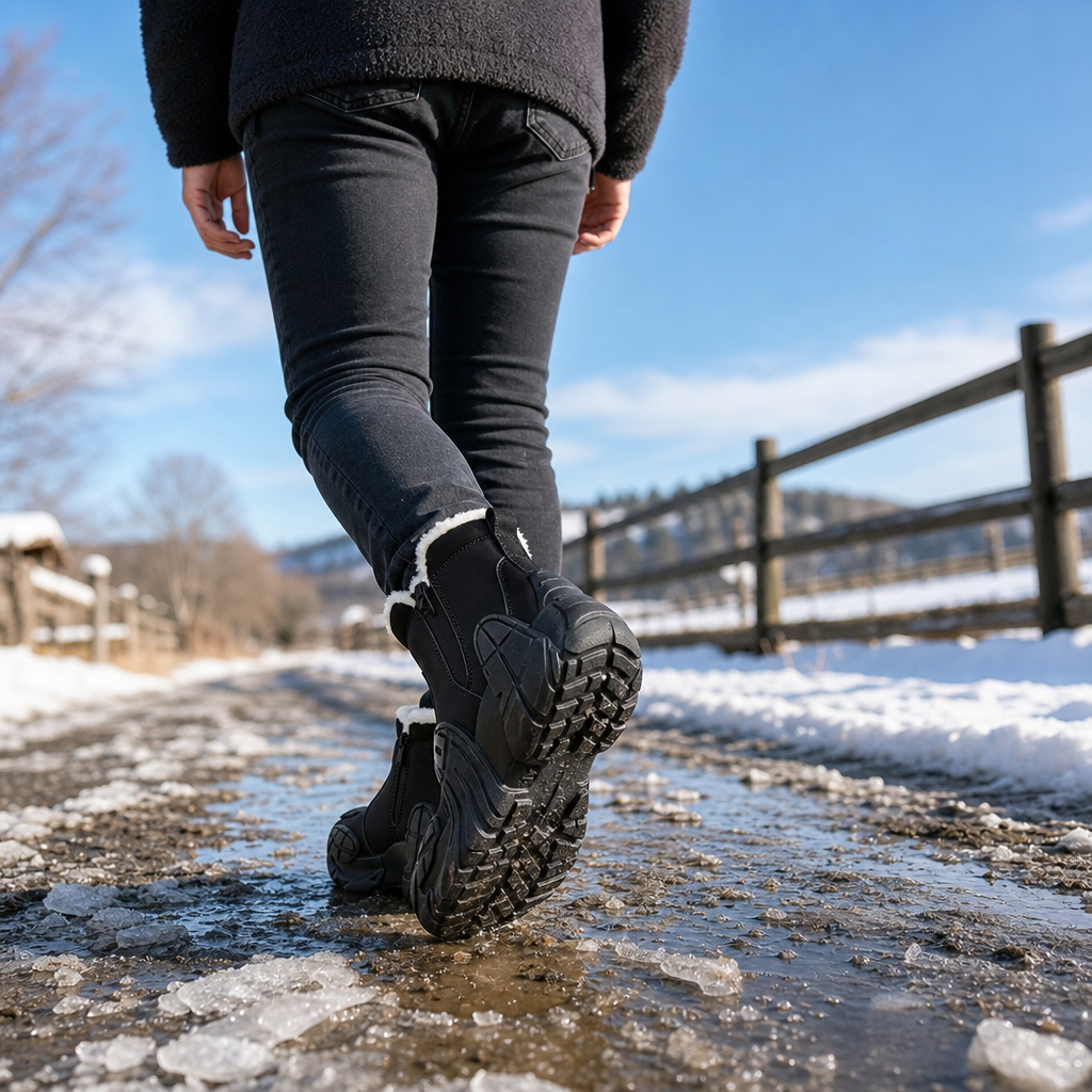 Grip you can trust on ice and mud