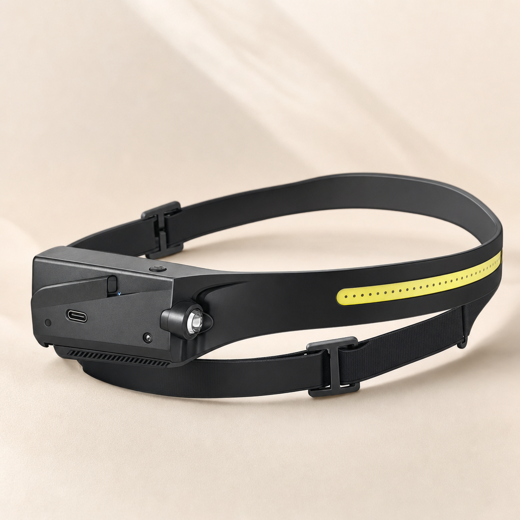 Aim the beam, hands-free