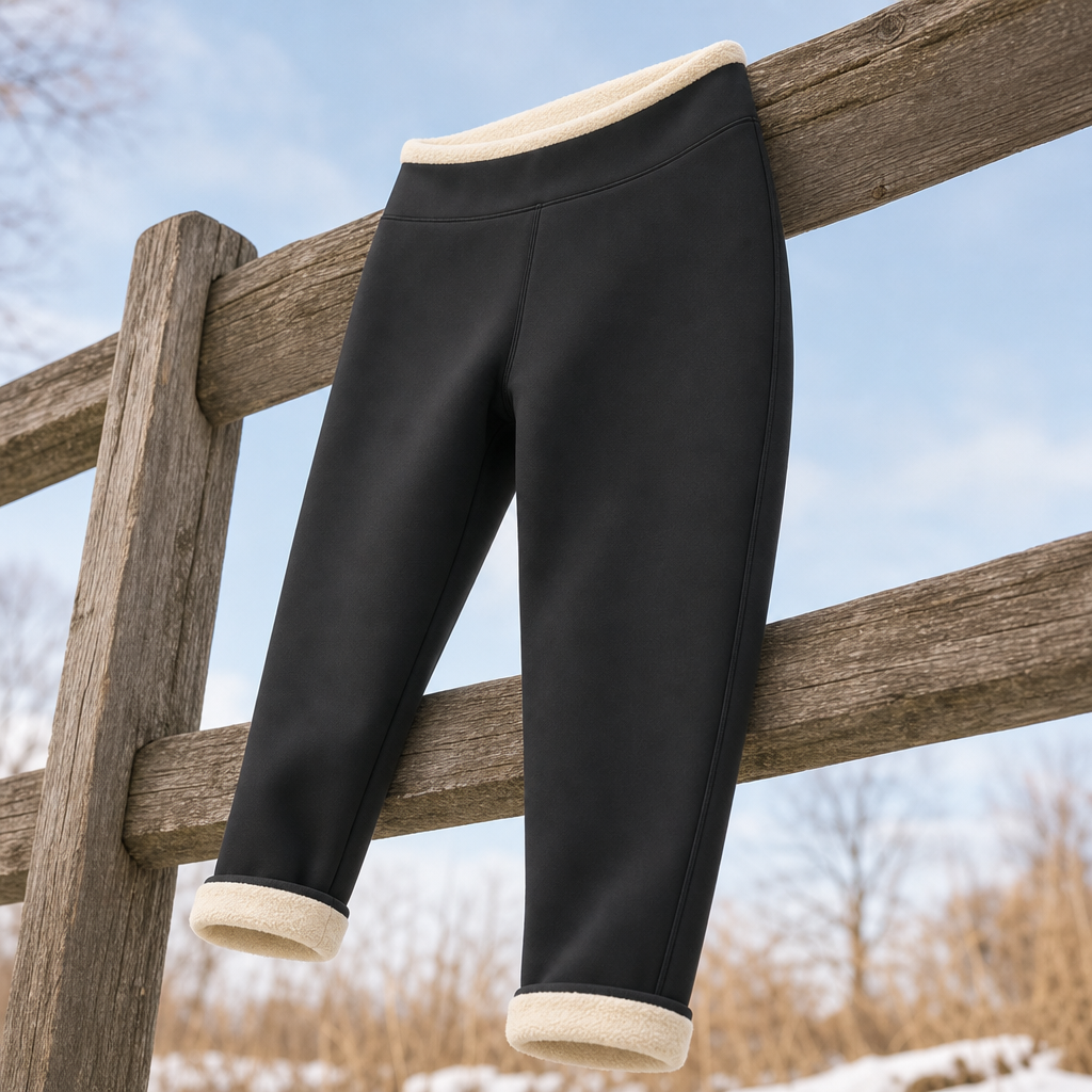 Opaque knit, flat seams, easy care