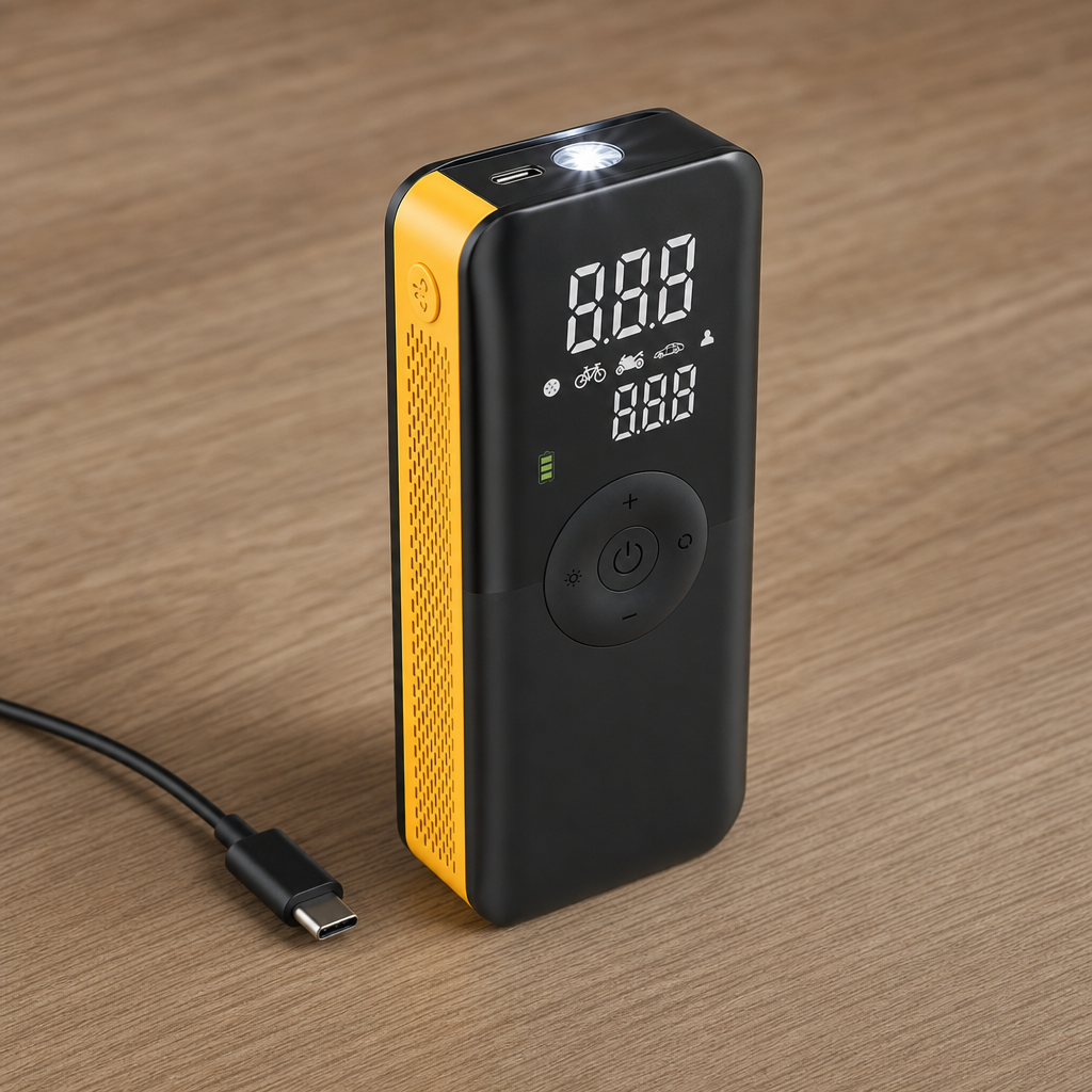 A power bank and torch in one