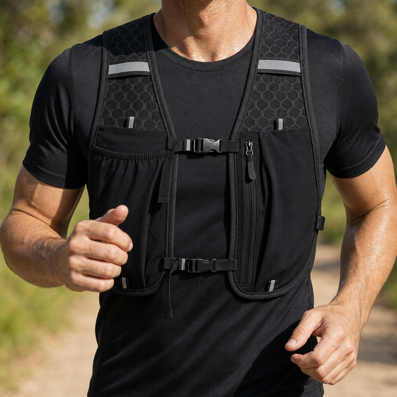 Close-fitting vest