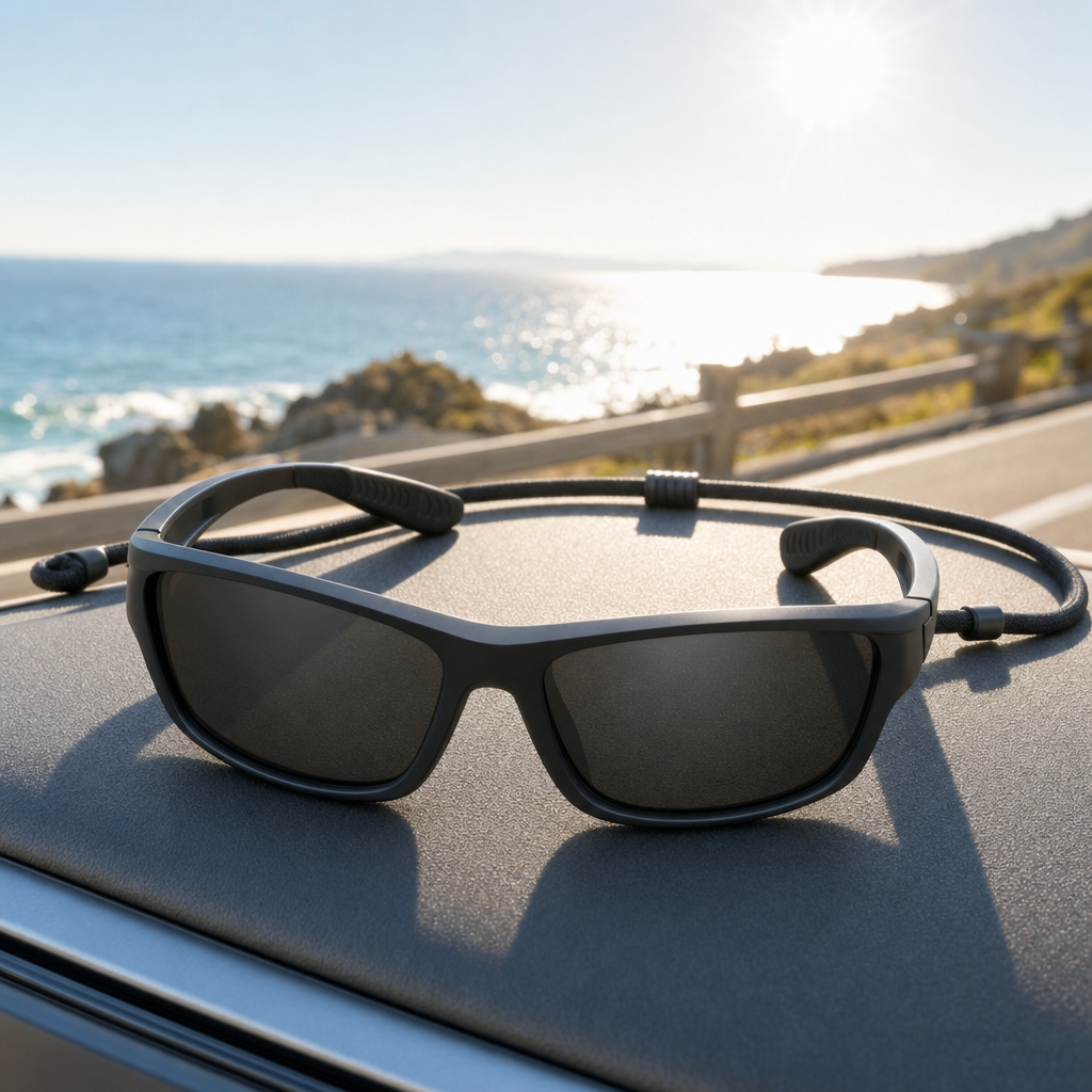 Squinting through glare slows you down