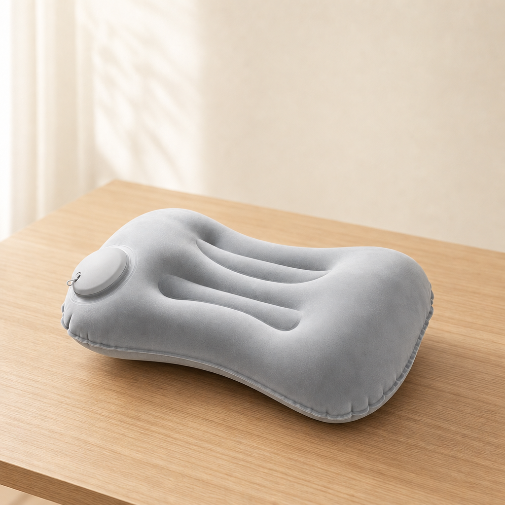 Inflates in seconds, no breath needed