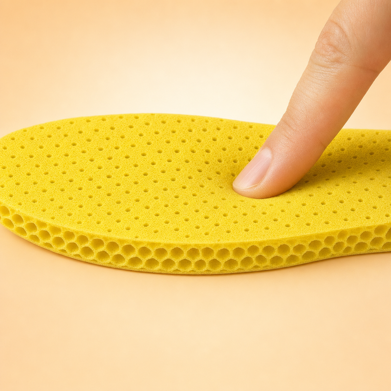 Cushioned underfoot