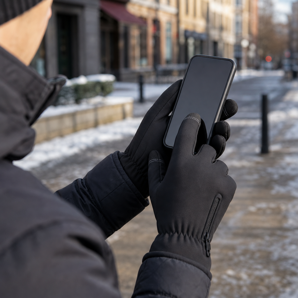 Use your phone without taking them off