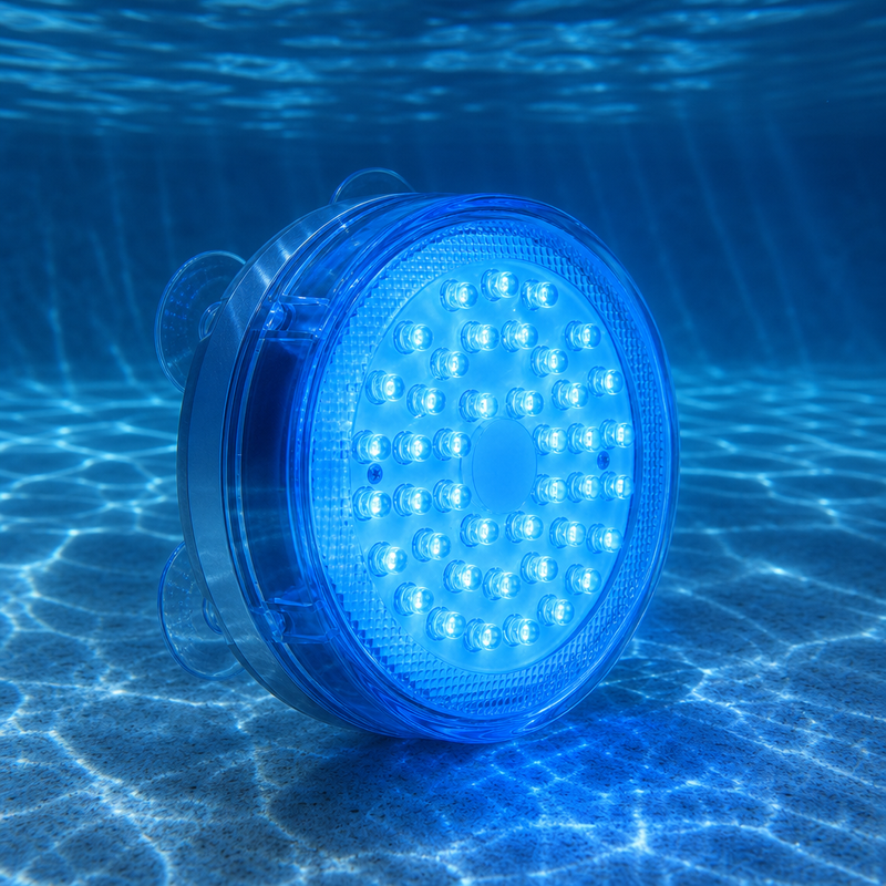 Glows underwater
