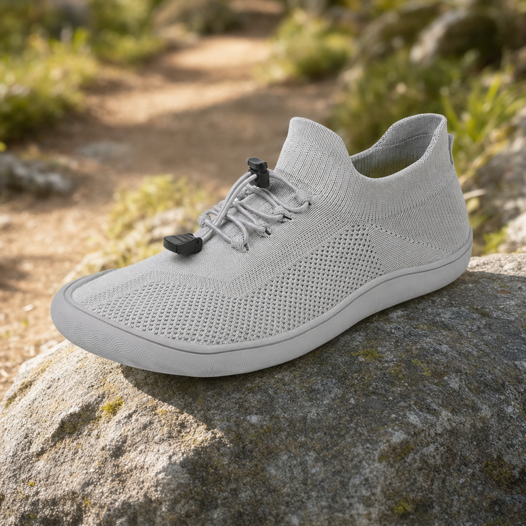 Strova barefoot walking shoes close-up detail