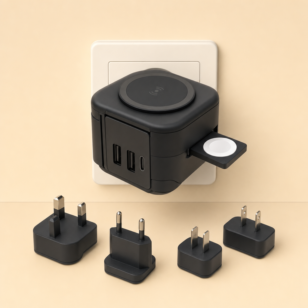 Plug in on any continent