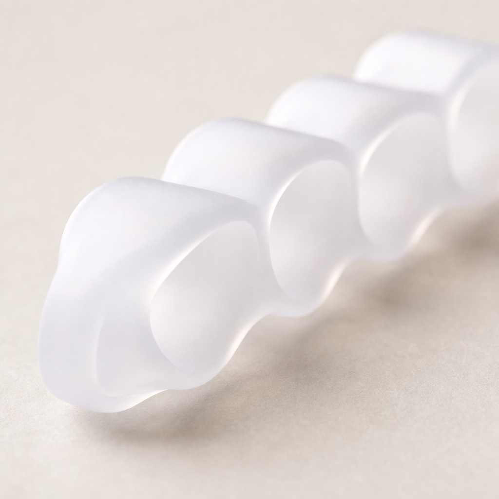 Smooth, skin-friendly silicone