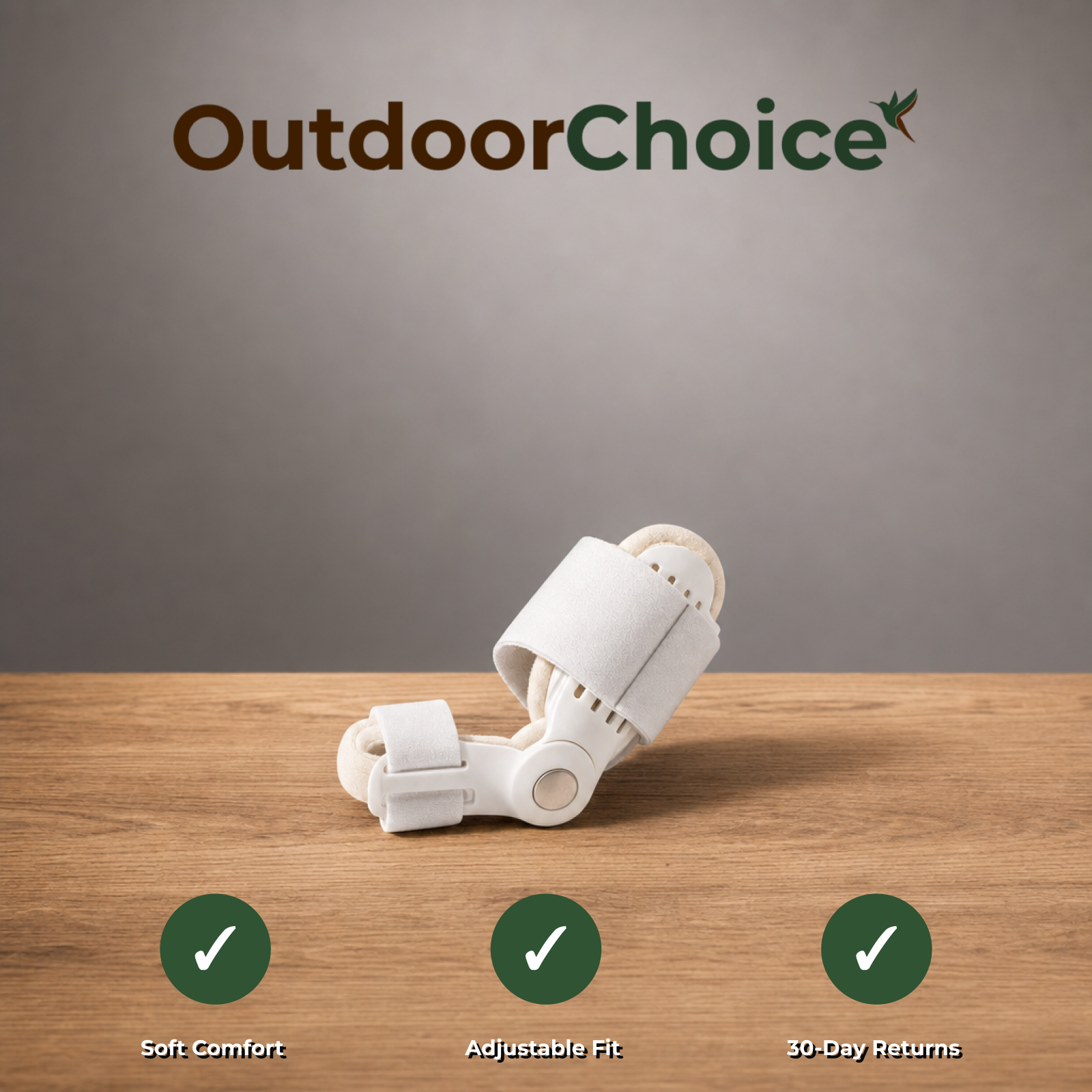 OutdoorChoice Aligna soft comfort adjustable fit 30-day returns