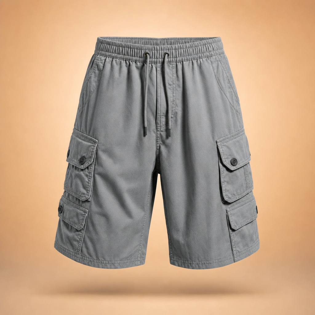 Roventa cargo shorts in Grey