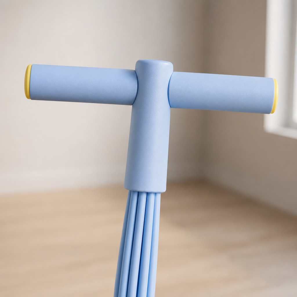 Tensora foam T-bar handle detail