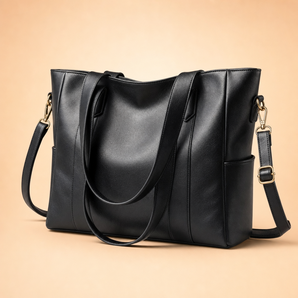 Cardova retro leather-look shoulder bag