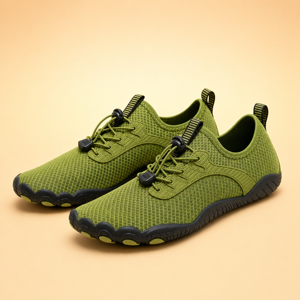 Tidova green barefoot quick-dry water shoes