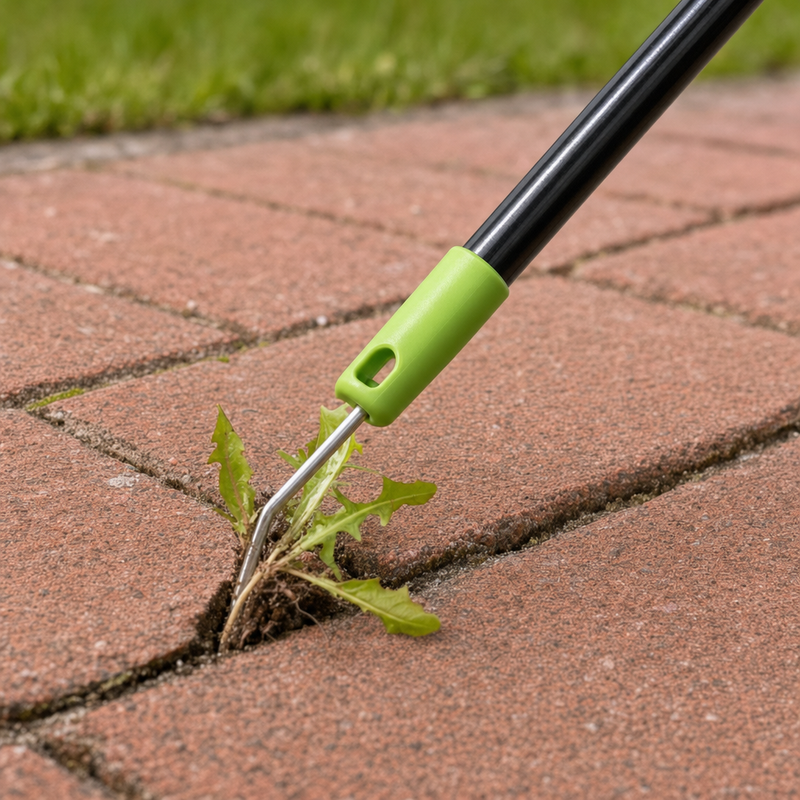 Pointed weed hook
