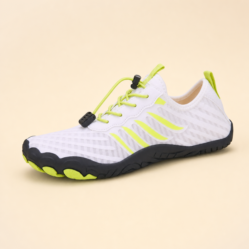 Groundix Barefoot Gym Trainers - white, hero
