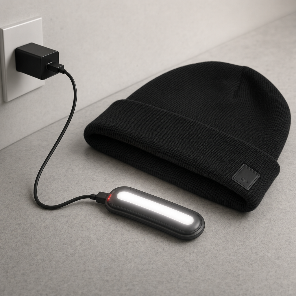 Charges over USB, no batteries to buy