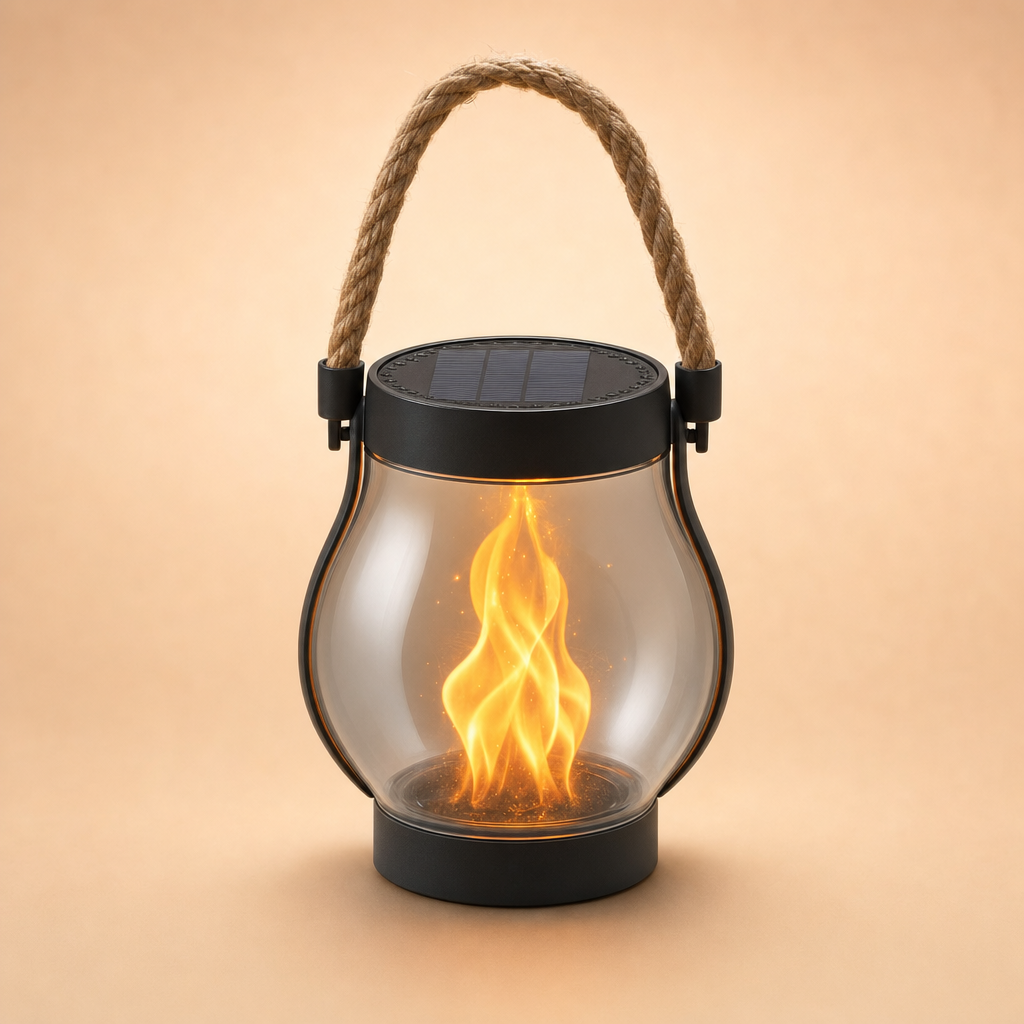 Embora rechargeable flame-effect lantern hero