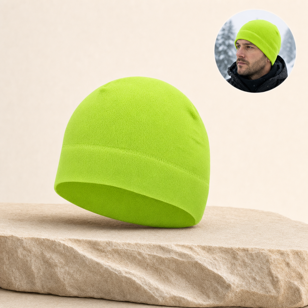 Polara green beanie listing