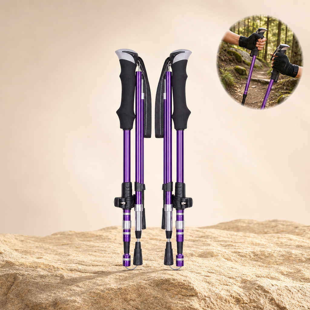 Stavora trekking poles - Violet variant