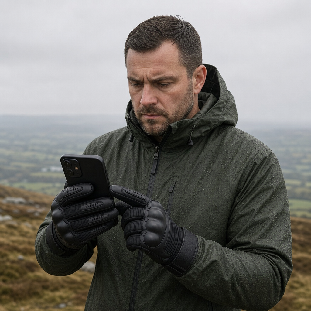 Full phone control, gloves on