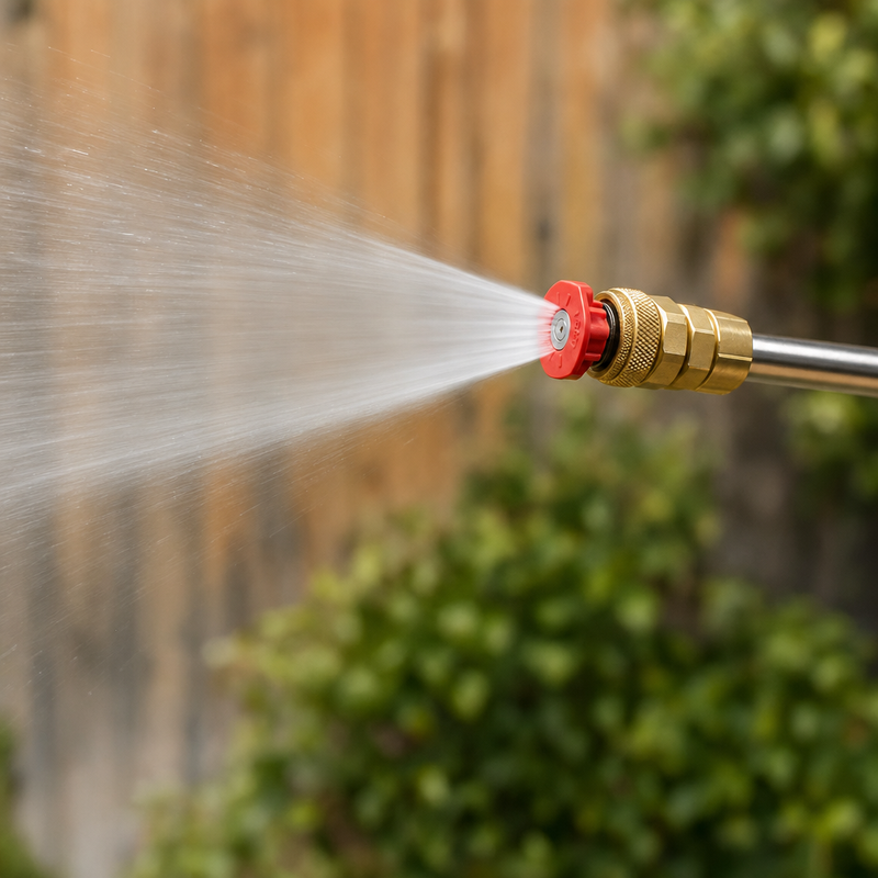 Adjustable spray