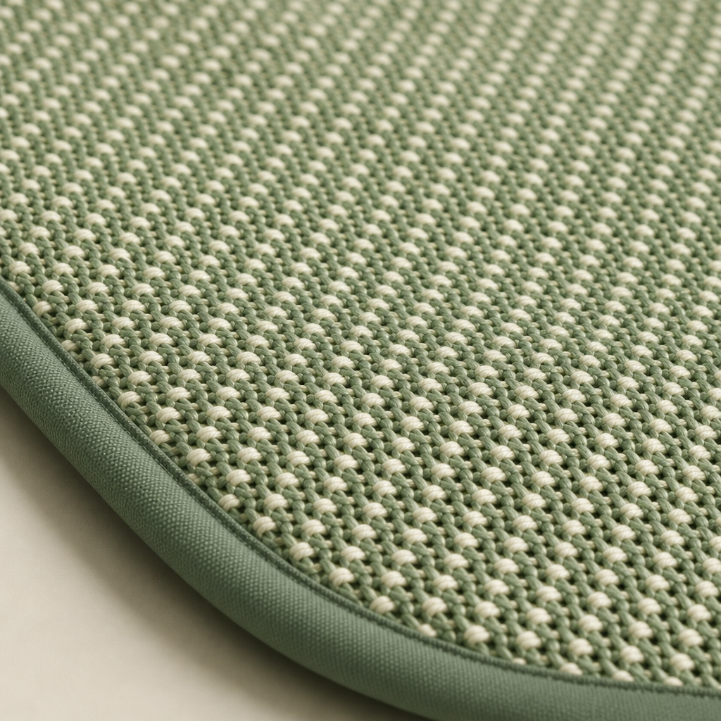 Open-weave surface that lets air flow