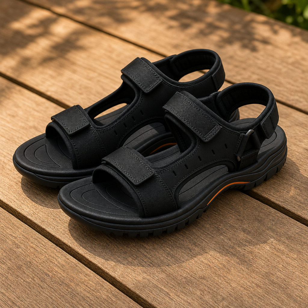 Cushora sandals close-up detail