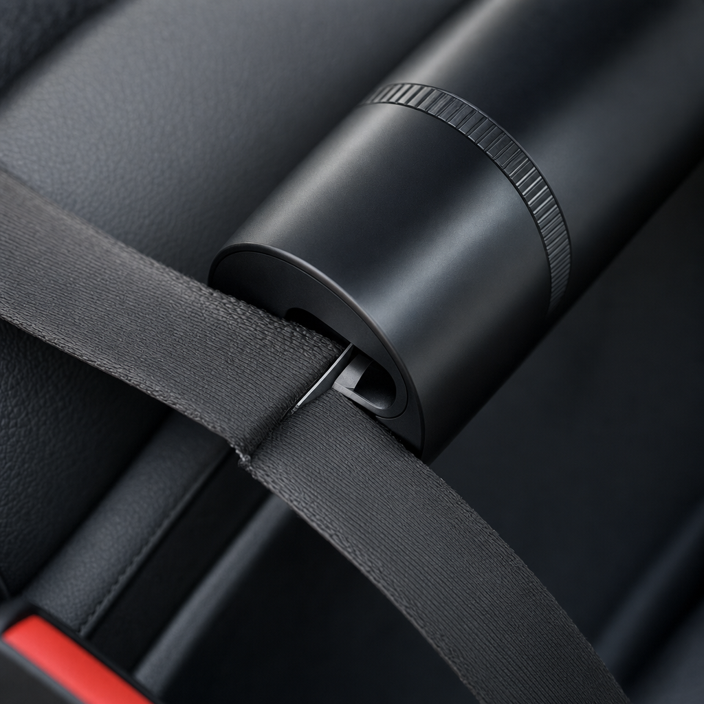Cuts a belt that won't release