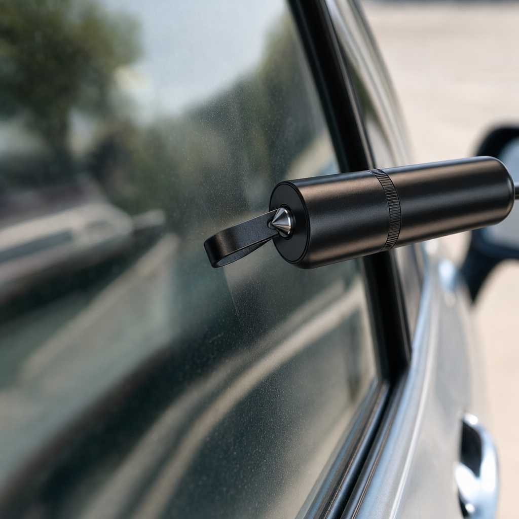 Breaks glass without brute force