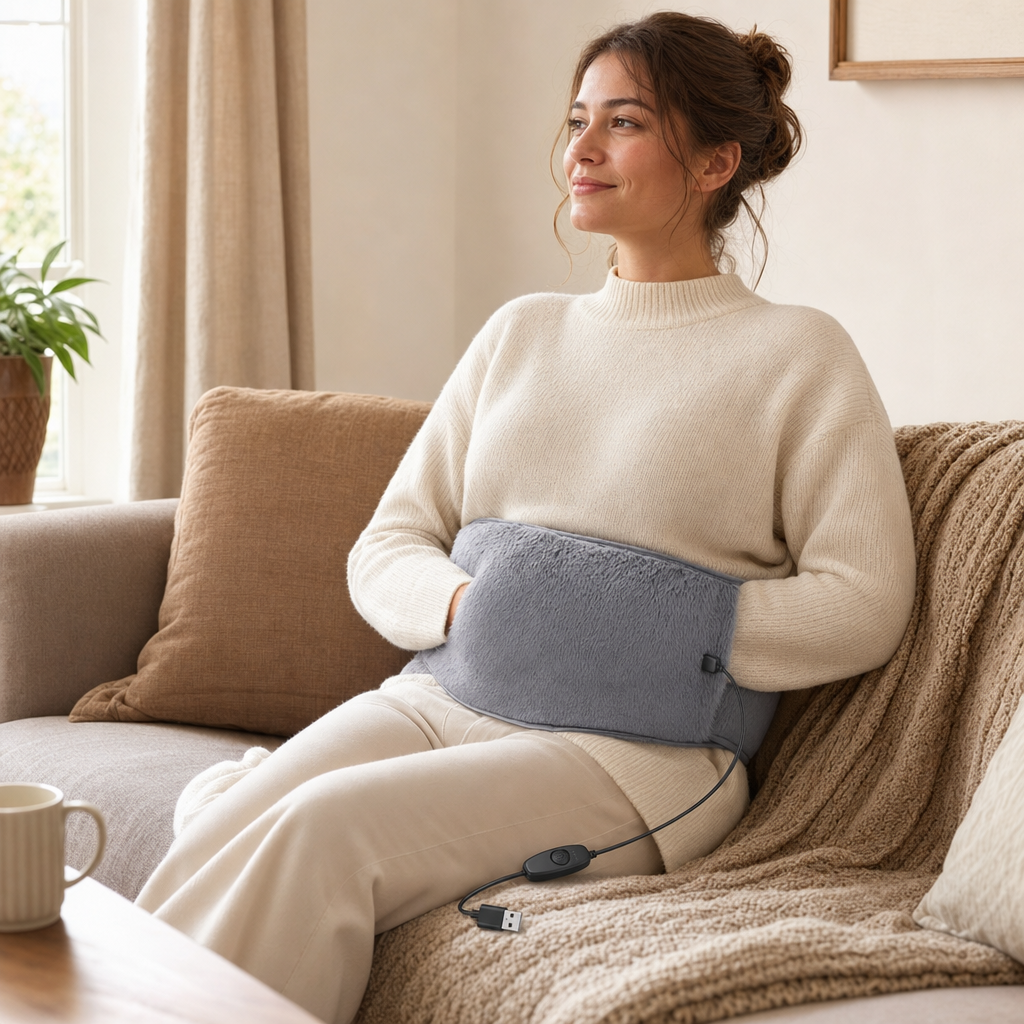Warm waist and hands, two in one
