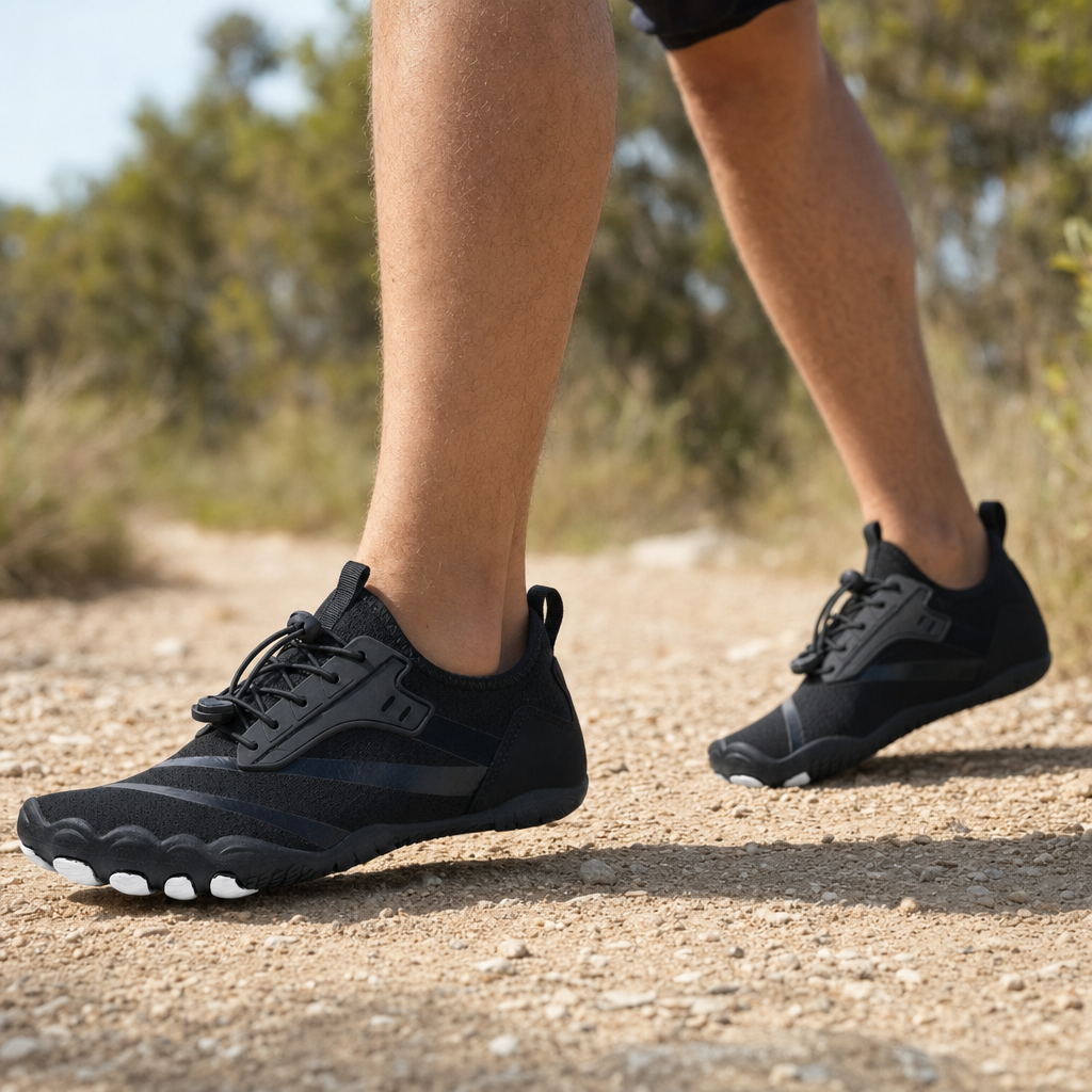 Bulky shoes hold your feet back