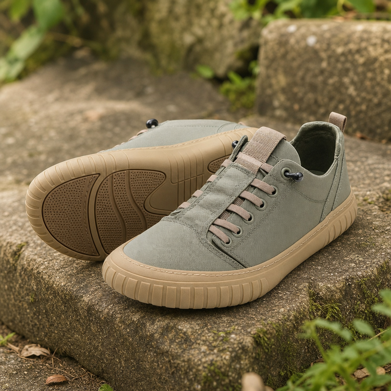 Cushioned flex sole
