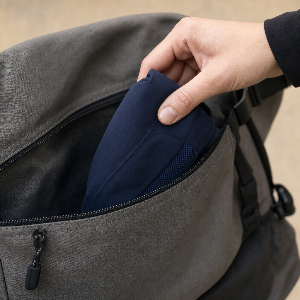 Bulky kit you leave behind