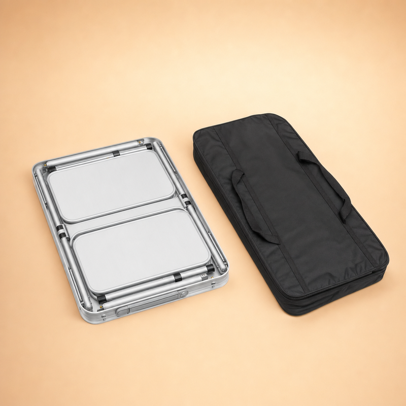 Folds flat to carry