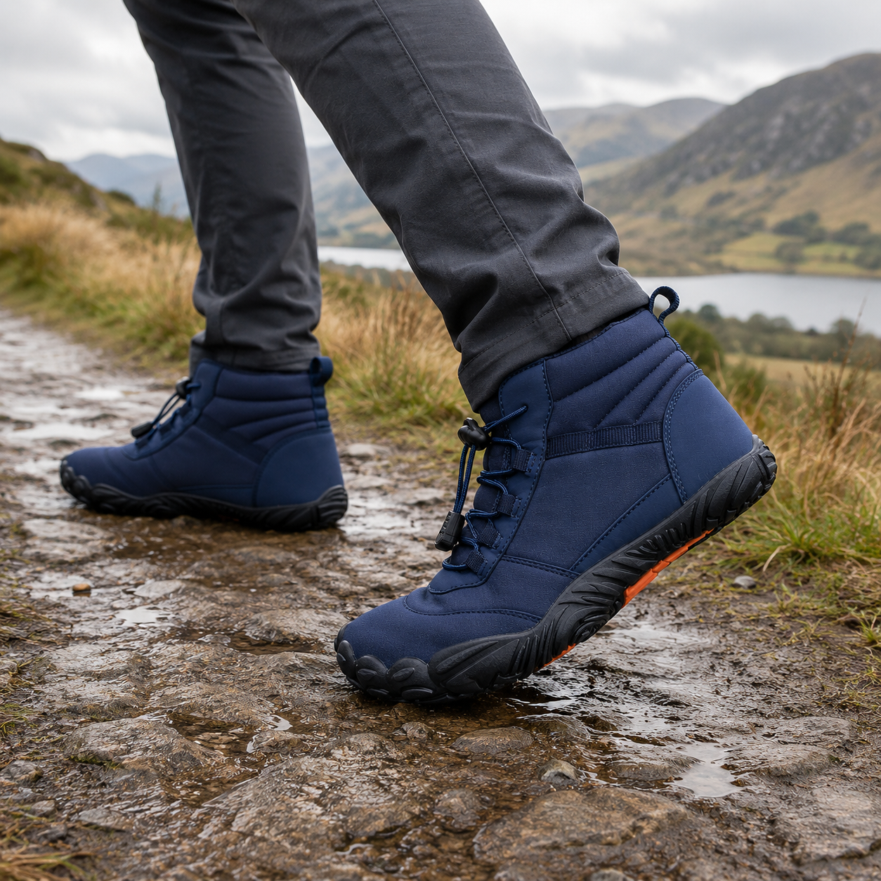 StepTrail – Barefoot Walking Shoes | Non-Slip Water-Repellent Comfort